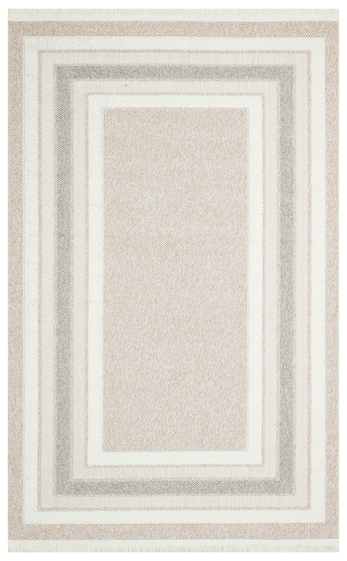 Eko Halı Motto Bukle Halı MOT 04 Beige Grey