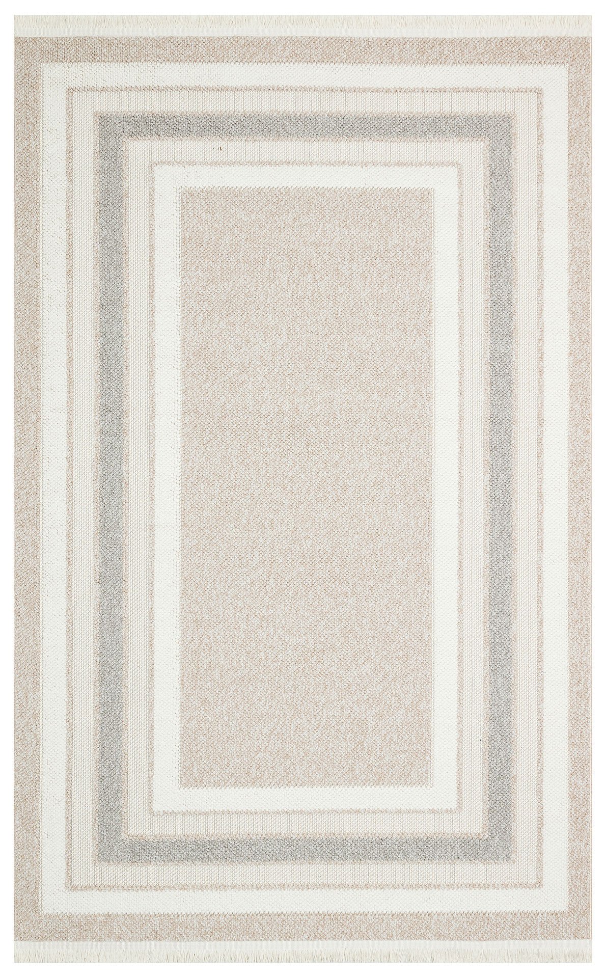 Eko Halı Motto Bukle Halı MOT 04 Beige Grey