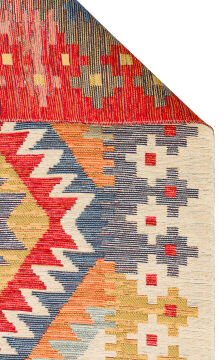 Eko Halı Nomad Çift Taraflı Yıkanabilir Otantik Desen Kilim NMD 09 Light Multy