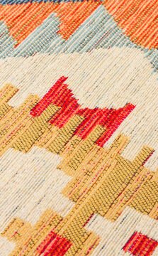 Eko Halı Nomad Çift Taraflı Yıkanabilir Otantik Desen Kilim NMD 09 Light Multy