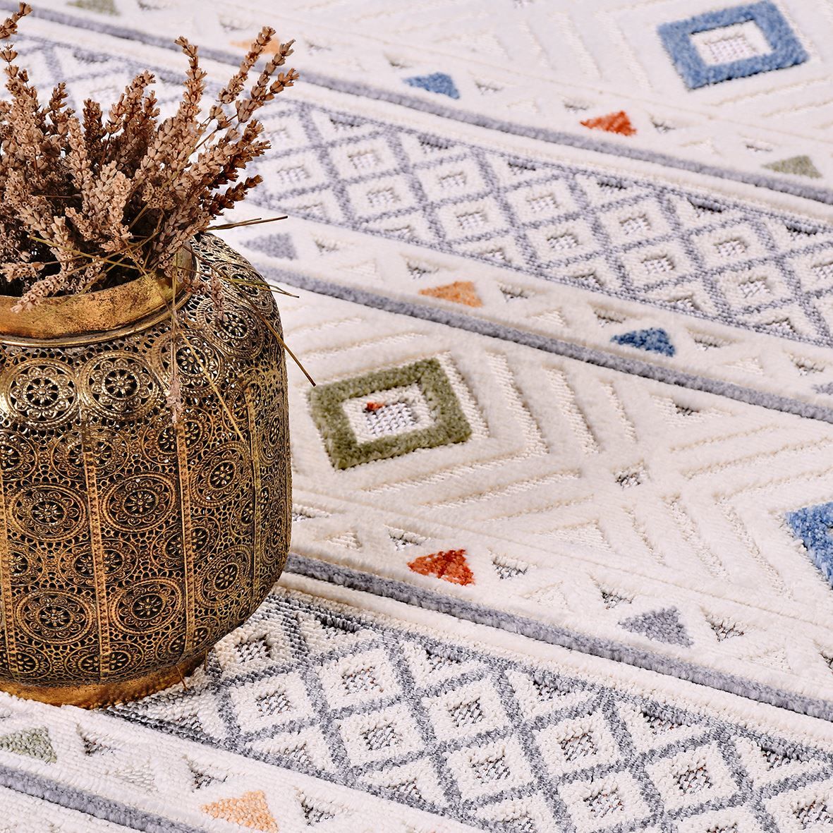 Crea Halı Malta Özel Ebat Kesme Halı MA01k