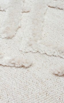 Eko Halı Terazzo İskandinav Halı TRZ03 White