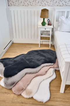 Apex Halı Palma Peluş Antrasit