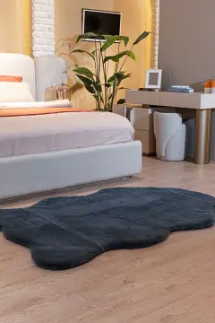 Apex Halı Palma Peluş Antrasit