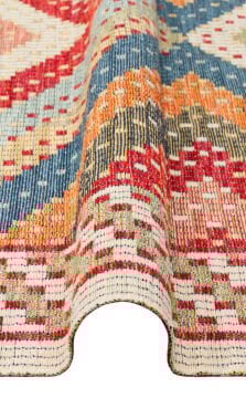 Eko Halı Nomad Çift Taraflı Yıkanabilir Otantik Desen Kilim NMD 10 Red