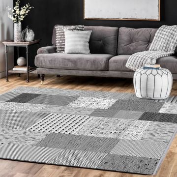 Crea Halı Stone Özel Ebat 17112 100 cm