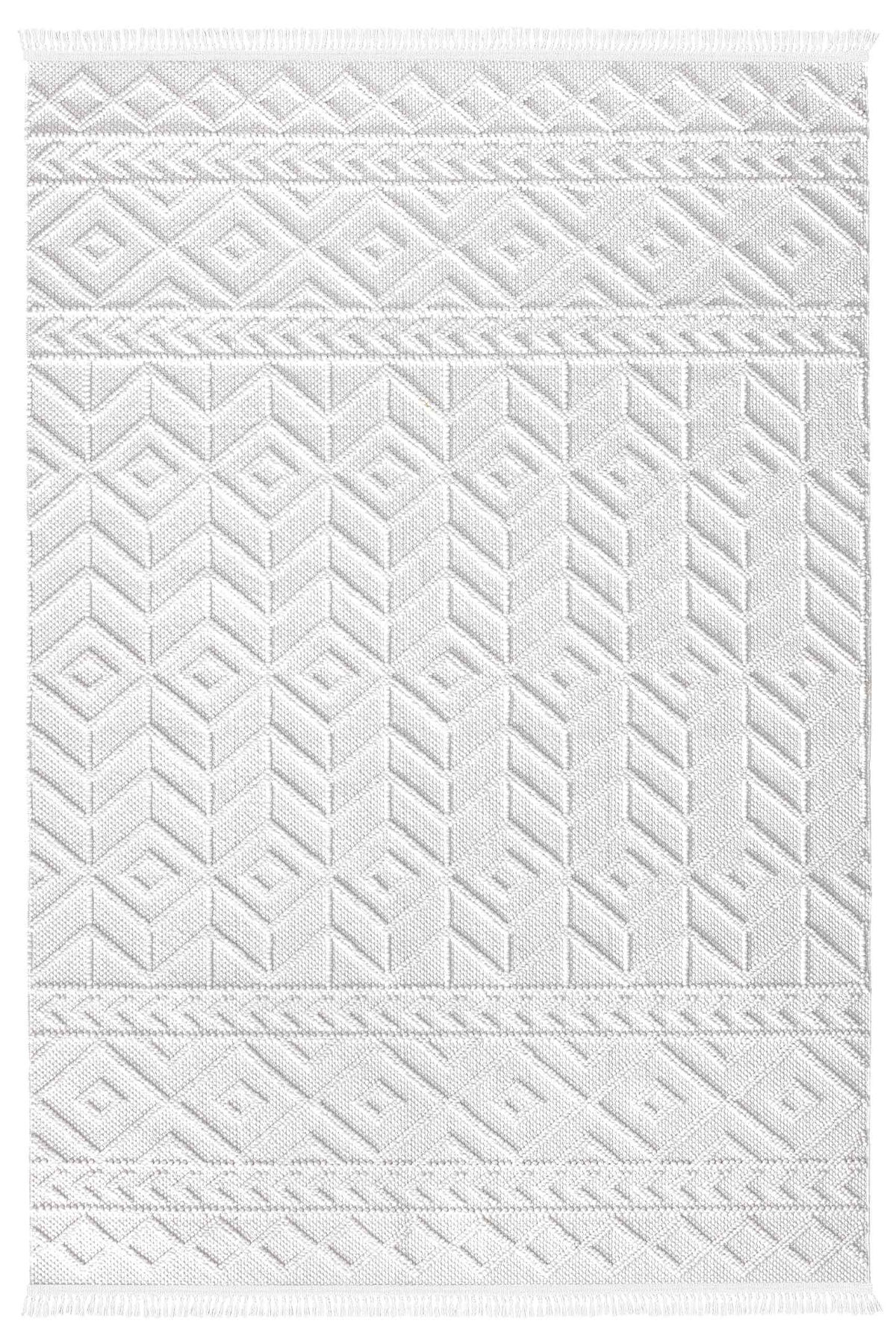 Koza Halı Mood Bukle Halı 19181A Krem