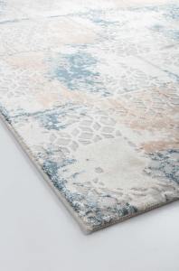 Bahariye Halı Craft Özel Ebat 9132 Beyaz Mavi