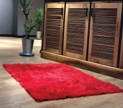 Doğuş Peluş Halı Tavşan Post Kırmızı