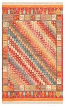 Eko Halı Nomad Çift Taraflı Yıkanabilir Otantik Desen Kilim NMD 11 Terra