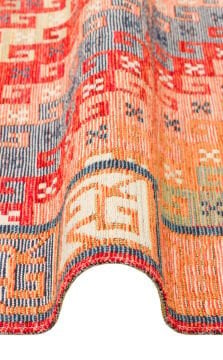 Eko Halı Nomad Çift Taraflı Yıkanabilir Otantik Desen Kilim NMD 11 Terra