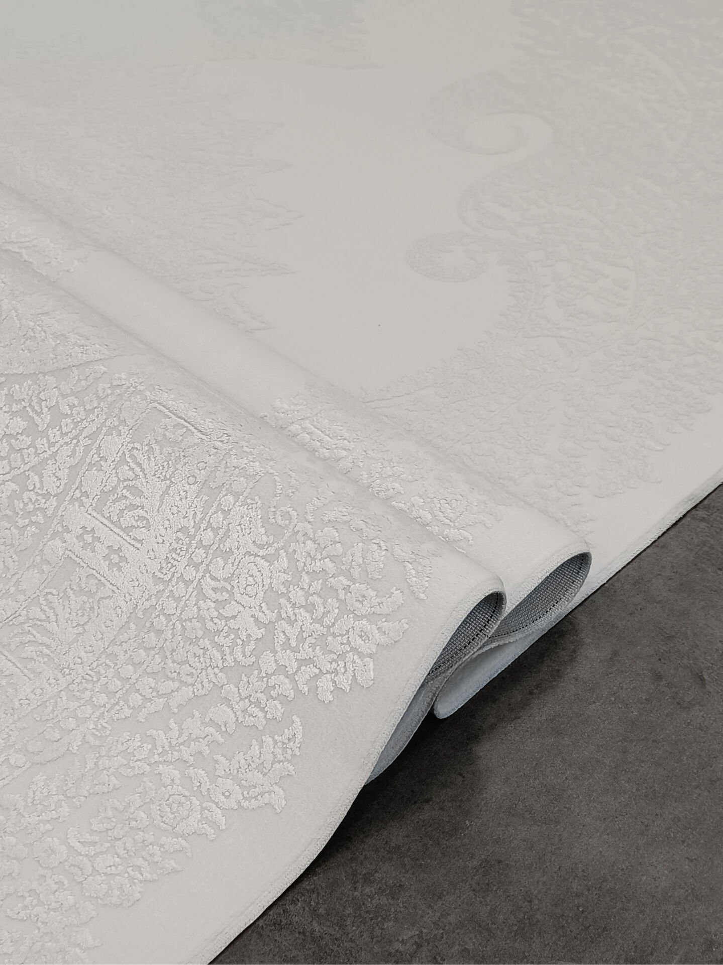 Woolen Halı Delüxe Viscon Akrilik Salon Halısı 6502 KREM