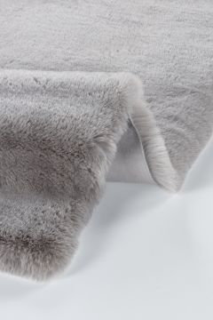 Apex Halı Palma Peluş Gri