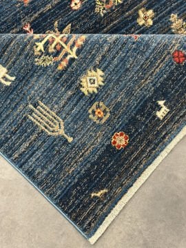 Woolen Halı Antique 8854 LACİVERT