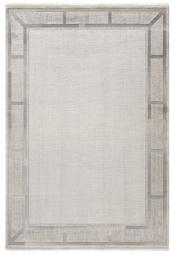 Koza Halı Rust A1237D Gri