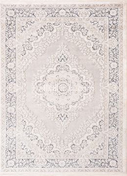 Bahariye Halı Ezgi B082 BEJ MAVİ