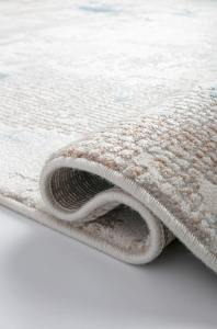 Bahariye Halı Craft Özel Ebat 8603 Beyaz Mavi