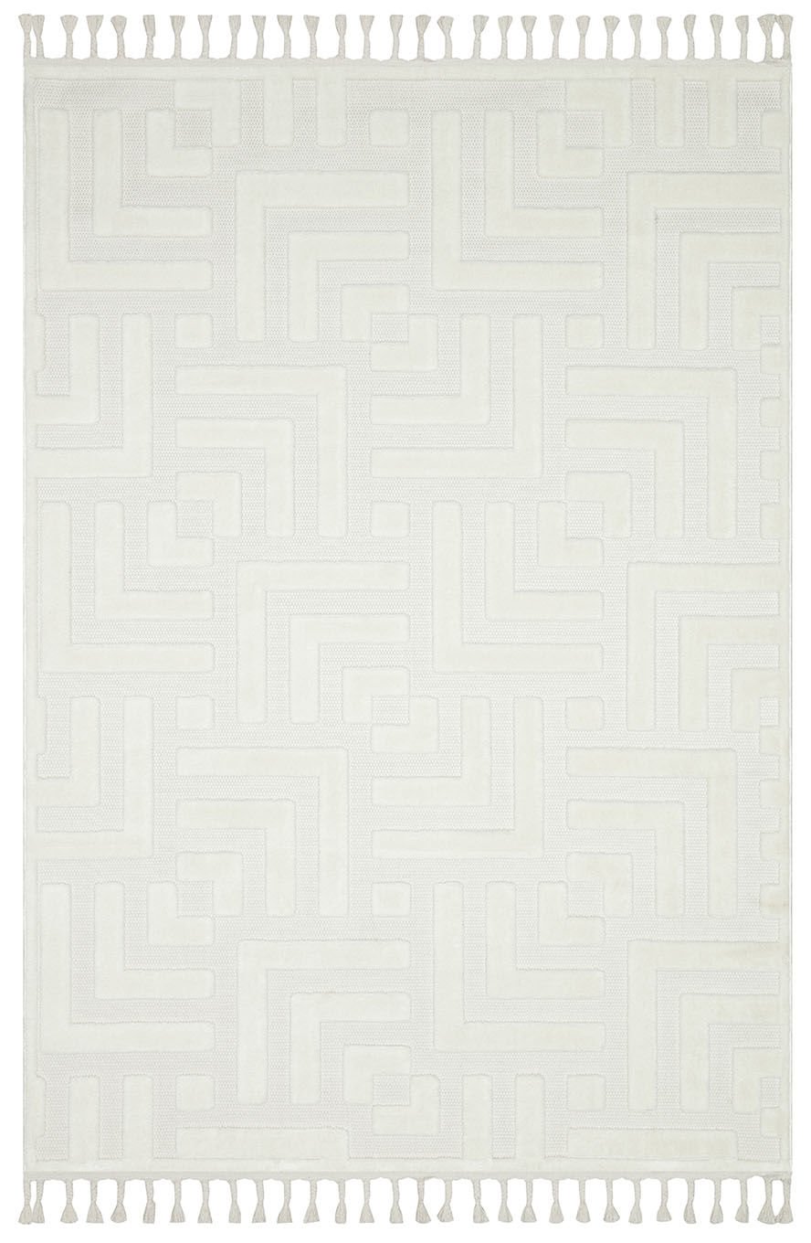 Amiral Halı Lisbon Y0386 Beyaz