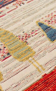 Eko Halı Nomad Çift Taraflı Yıkanabilir Otantik Desen Kilim NMD 12 Terra