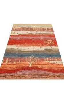 Eko Halı Nomad Çift Taraflı Yıkanabilir Otantik Desen Kilim NMD 12 Terra
