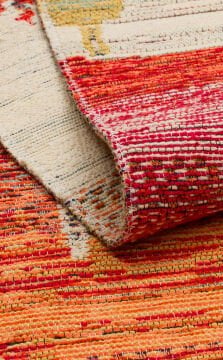 Eko Halı Nomad Çift Taraflı Yıkanabilir Otantik Desen Kilim NMD 12 Terra