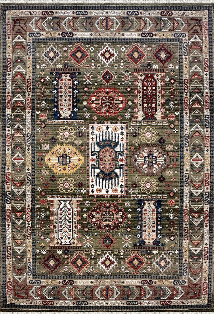 Woolen Halı Antique 8855 YEŞİL