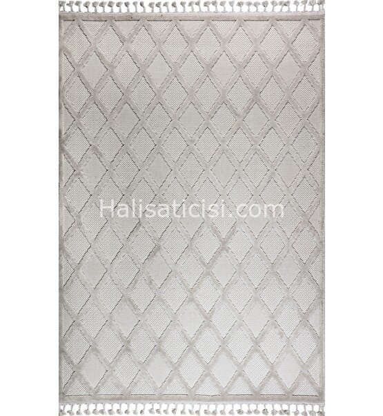 Gümüşsuyu Halı Deco Alvin 12763 Gri 100X200