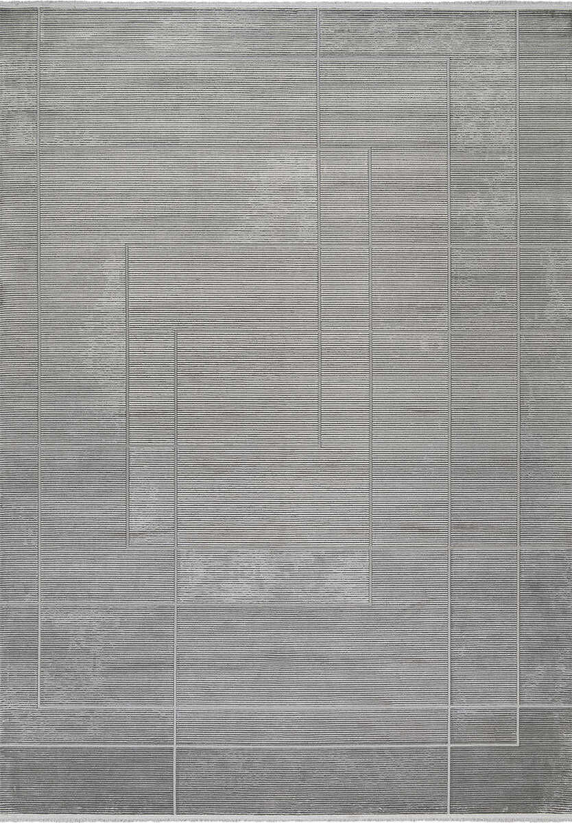 Festival Halı Maxilux Modern Gri Oda Halısı A490AF