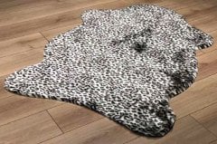 Doğuş Peluş Halı Leopar Post Kahverengi