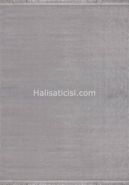 Melidia Halı Sahra Özel Ebat Kesme Halı 2505-GRİ
