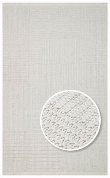 Eko Halı Motto Bukle Halı MOT 11 White