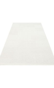 Eko Halı Motto Bukle Halı MOT 11 White