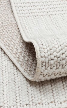 Eko Halı Motto Bukle Halı MOT 11 White