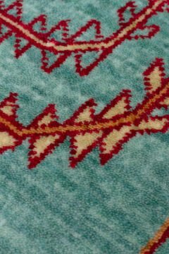 Eko Halı Zara Otantik Desen Özel Tezgah Halısı ZR 22 Turquoise