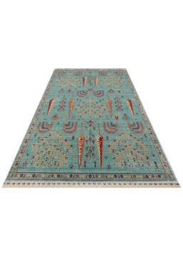Eko Halı Zara Otantik Desen Özel Tezgah Halısı ZR 22 Turquoise