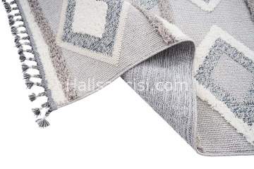 Dolce Vita Jakarta 457 Açık Mavi Özel Ebatlı Kesme Halı