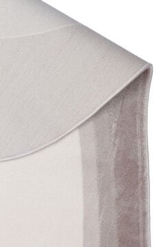Eko Halı Amorf Tasarımlı Modern Viskon Halı UTP01 Cream Black