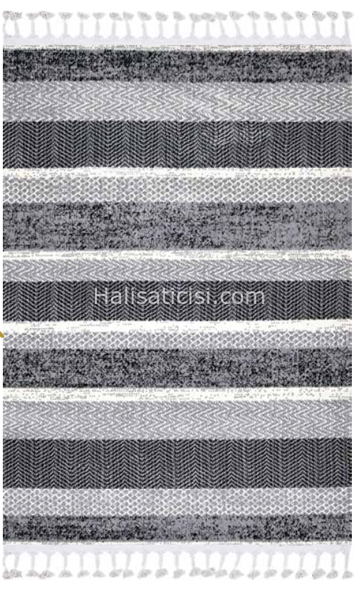 Toprak Halı Utopia Kesme Halı 2417 gri Mars