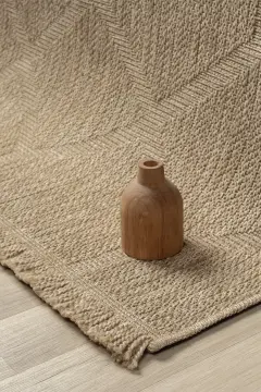 Seyran Halı İndia Hasır Görünümlü Halı 669 Bej