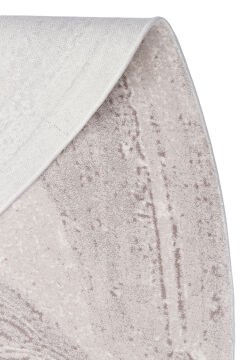 Eko Halı Amorf Tasarımlı Modern Viskon Halı UTP04 Cream