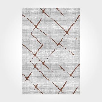 Crea Halı Stone Özel Ebat 17171K 100 cm