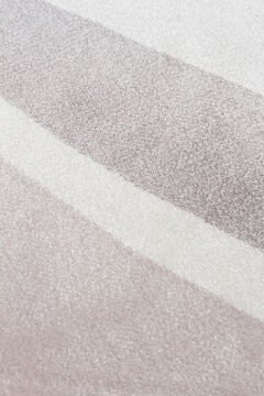 Eko Halı Amorf Tasarımlı Modern Viskon Halı UTP05 Cream Grey