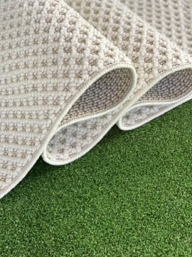 Woolen Tual Anti Alerjik Bukle Halı 8403 KREM