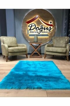 Doğuş Peluş Halı A Post Düz Kesim Gri 150X200