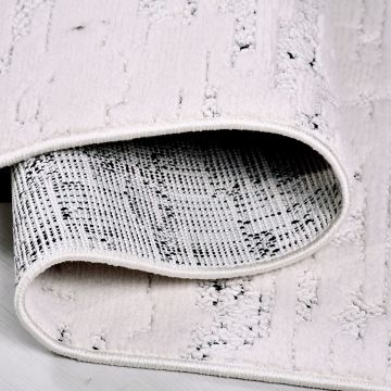 Crea Halı Platon Özel Ebat Kesme Halı 1703 Ak