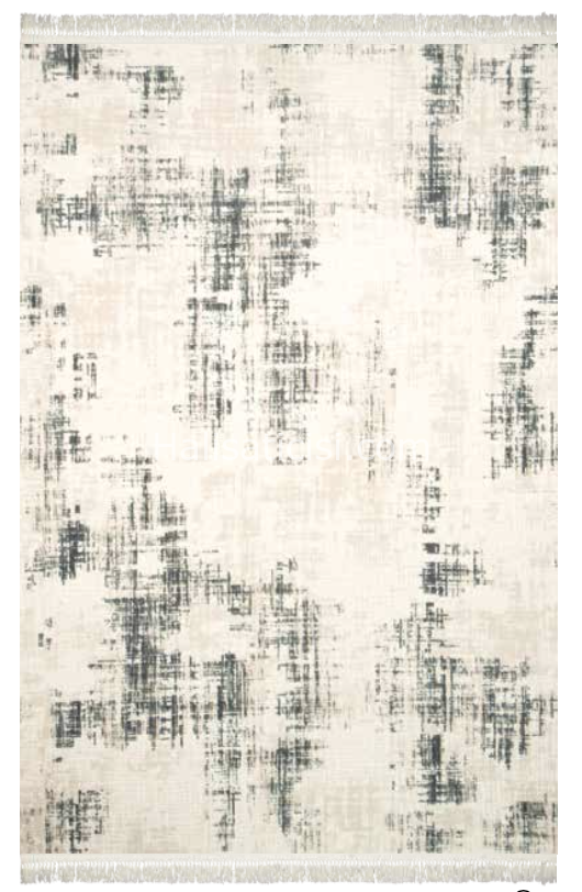 Toprak Halı Mavera 2823 Gri. 100X200
