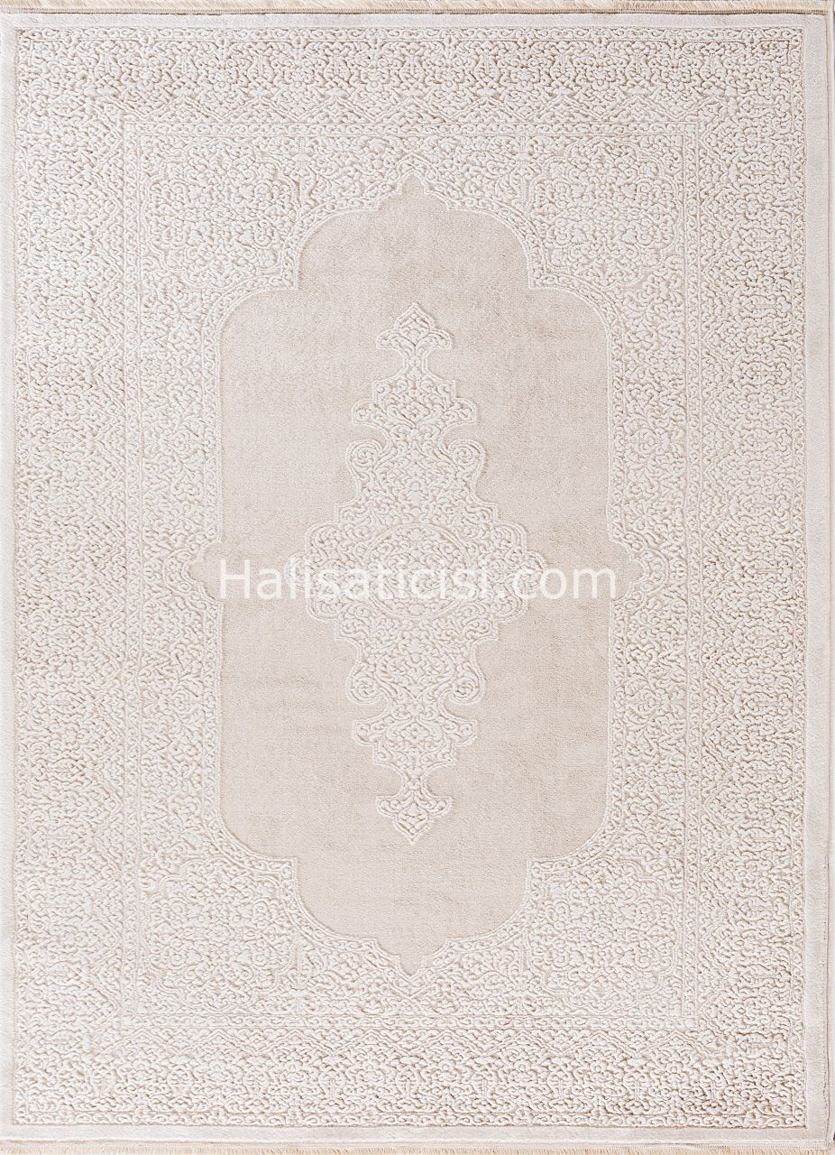 Bahariye Halı Ezgi B079X KREM BEYAZ 123x180
