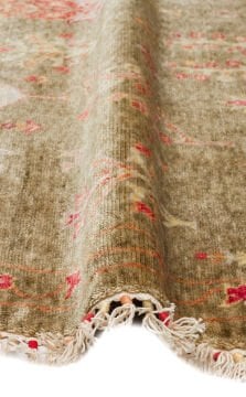 Eko Halı Zara Otantik Desen Özel Tezgah Halısı ZR 08 Beige Autumn Yuvarlak