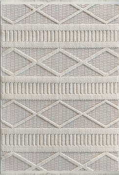 Woolen Tual Anti Alerjik Bukle Halı 8404 KREM