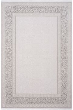 Koza Halı Sedef A3586B Krem Gri